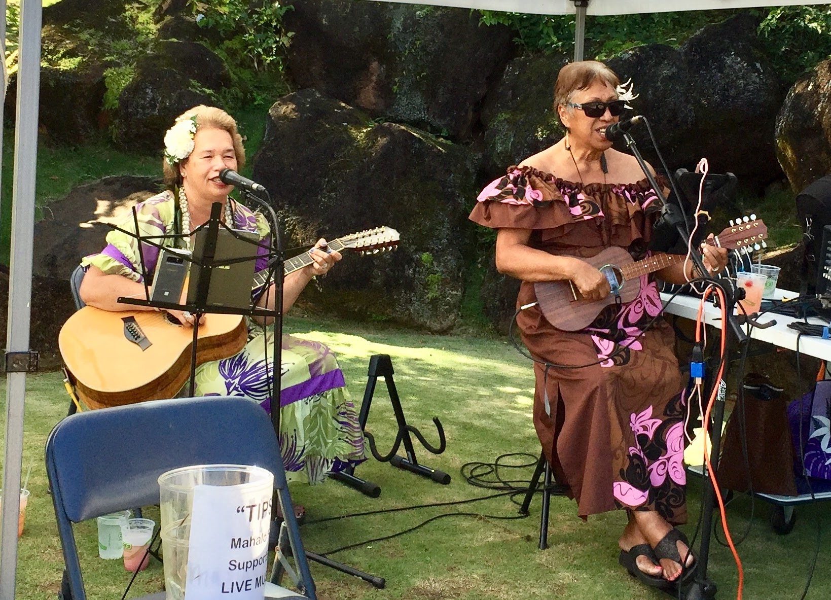 Haunani Kaui and Bev Kauanui