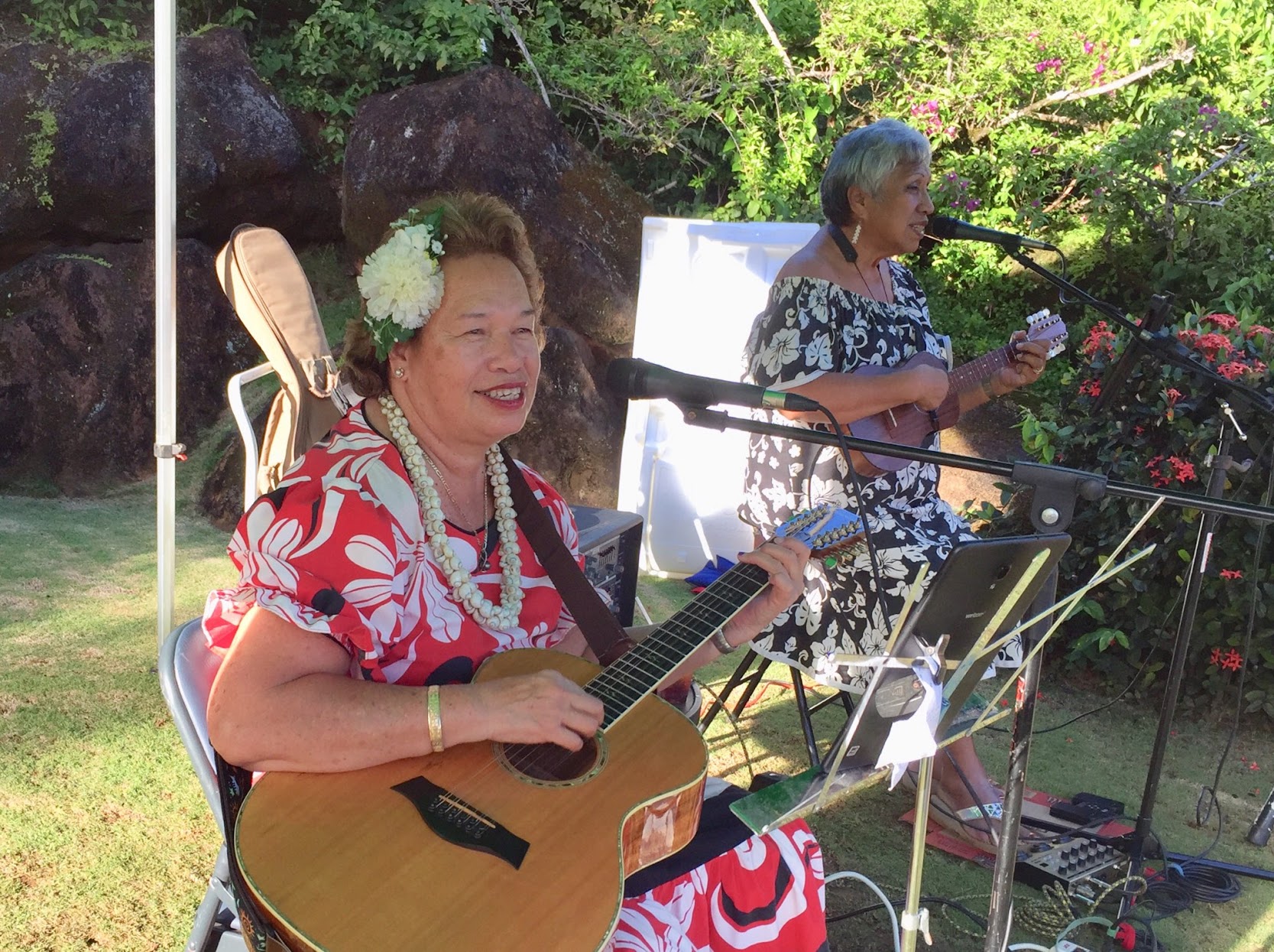 Haunani Kaui and Bev Kauanui