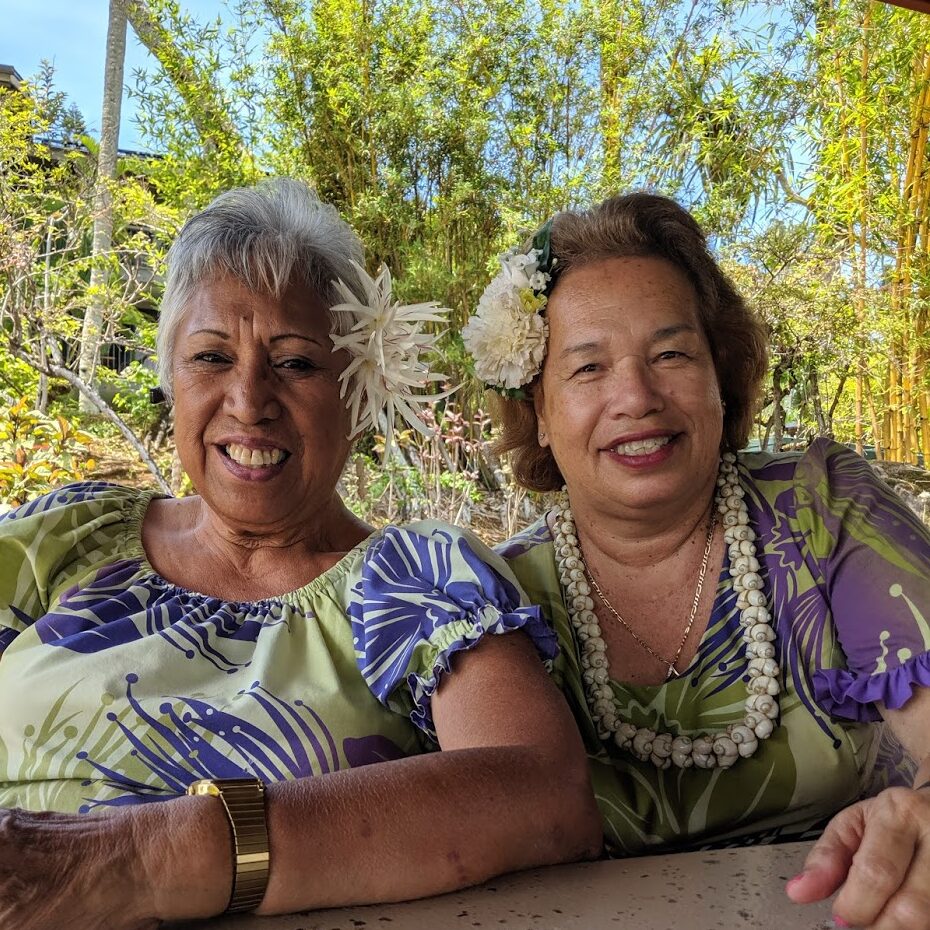 Haunani Kaui and Bev Kauanui
