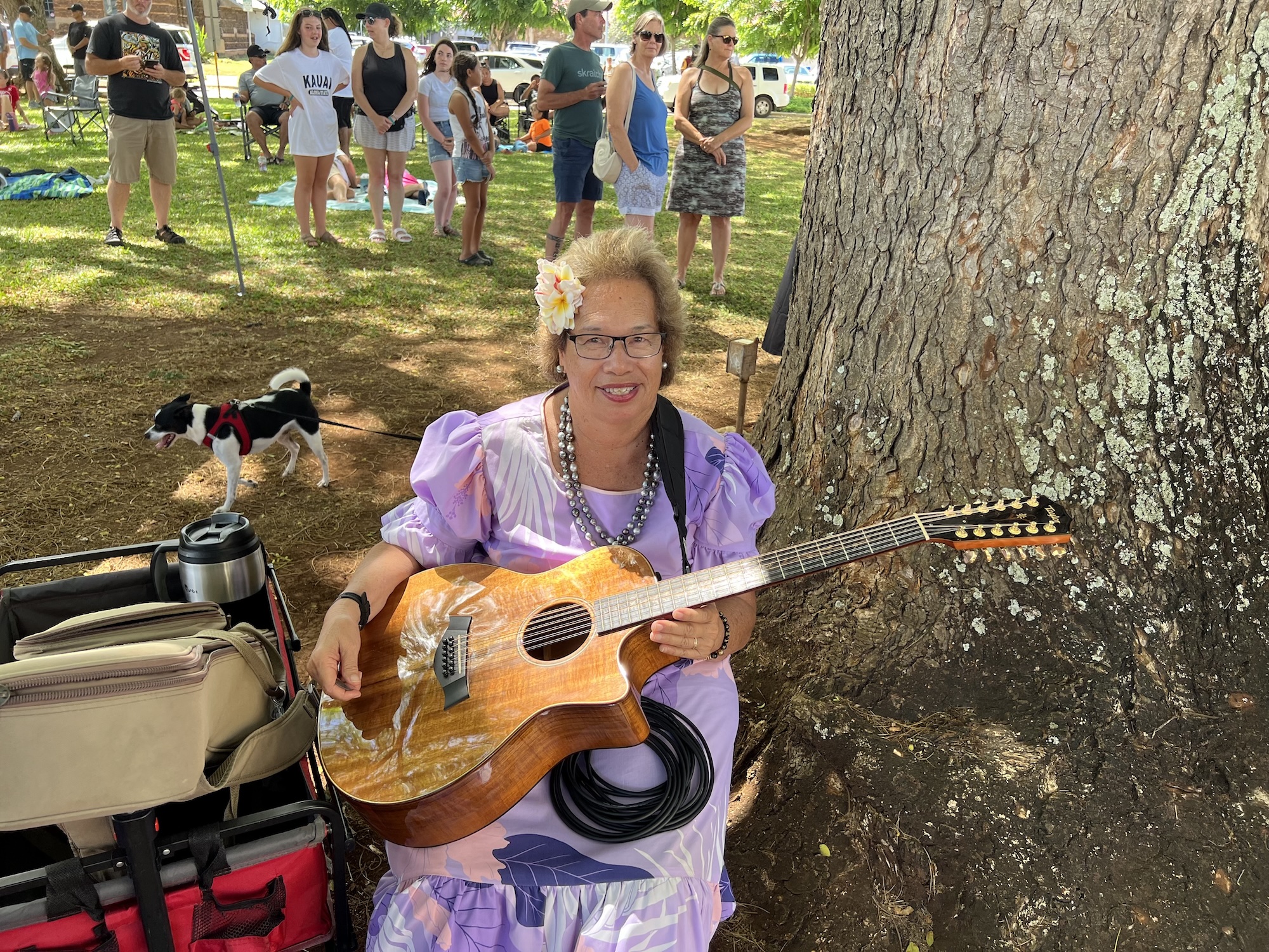 Haunani at Kauai County Event